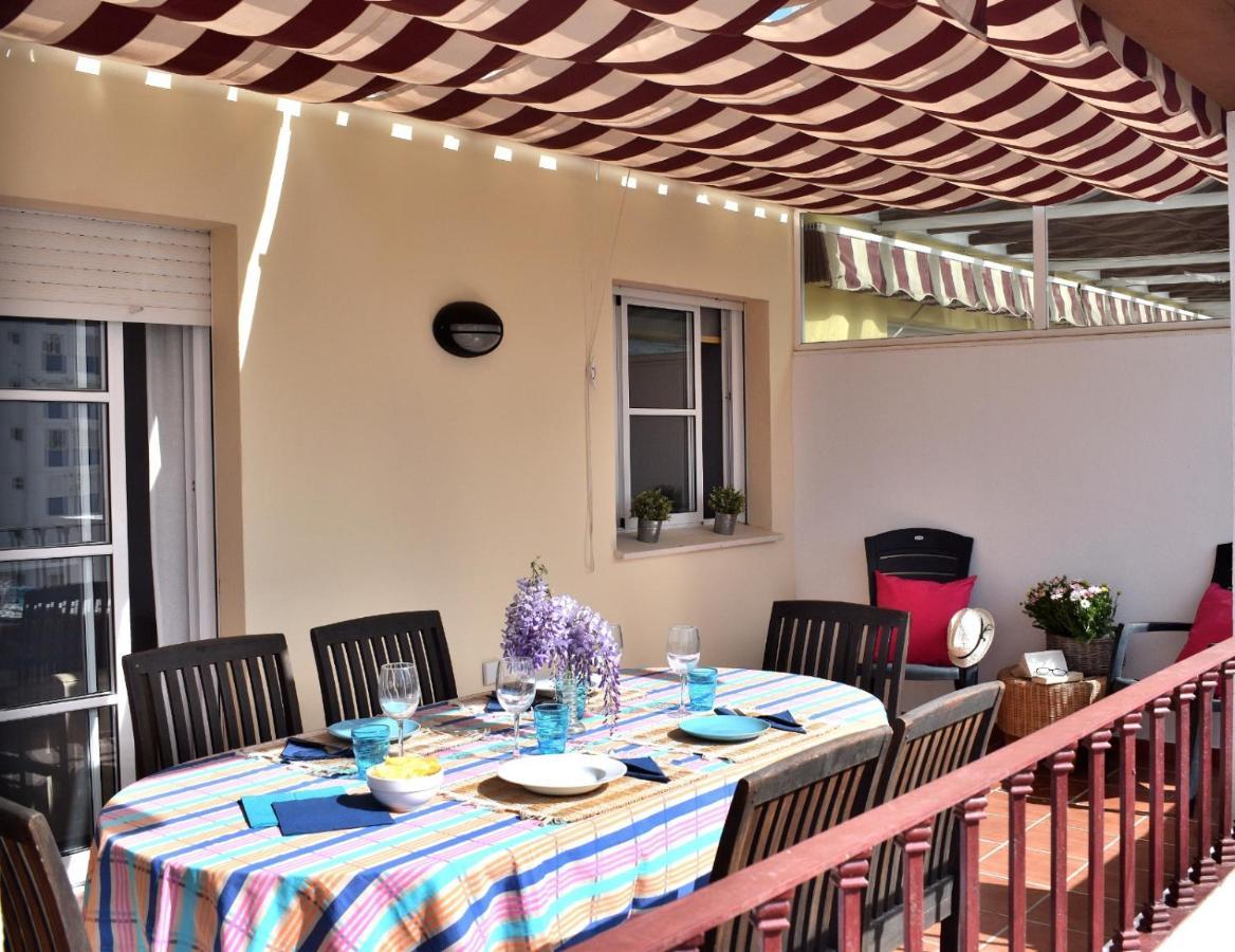 Atico Con Gran Terraza Y Vistas Al Mar Apartment Torre Del Mar Luaran gambar